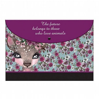 Φάκελος με κουμπί - Deer (Α4) - Back Me Up