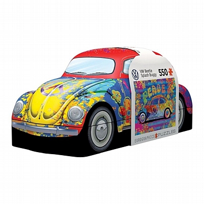 Παζλ σε Μεταλλικό Κουτί - VW Beetle Splash Buggy (550κ.) - Eurographics