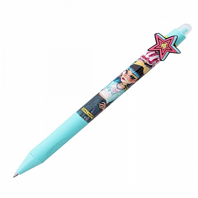 Στυλό που σβήνει με κουμπί Little Miss Star - Μπλε (0.7mm) - Online