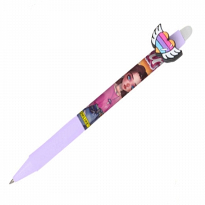 Στυλό που σβήνει με κουμπί Little Miss Wings - Μπλε (0.7mm) - Online