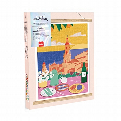 Diamond Painting: Κολάζ με Στρας - Menton - La Petite