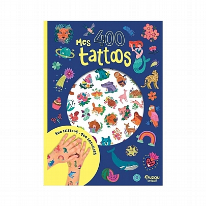 Τατουάζ για παιδιά - Ζωάκια, Φύση & Μαγεία - Auzou
