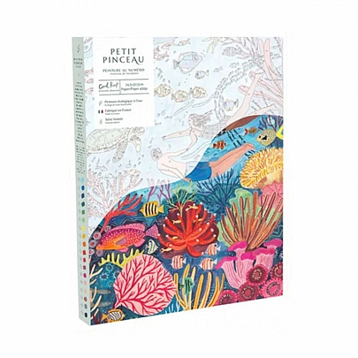 Ζωγραφική με Αριθμούς σε Καμβά - Coral Reef - La Petite