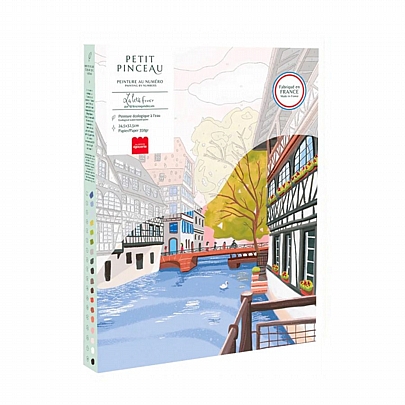 Ζωγραφική με Αριθμούς σε Καμβά - La Petite France - La Petite