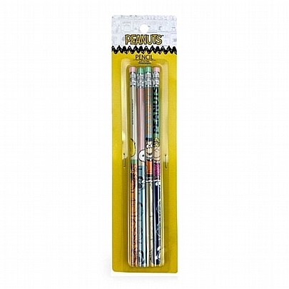 Σετ μολυβιών - Peanuts Friends (4τμχ./HB) - Back Me Up