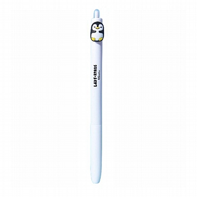 Στυλό που σβήνει με κουμπί Pinguin - Μαύρο (0.5mm) - iiGEN