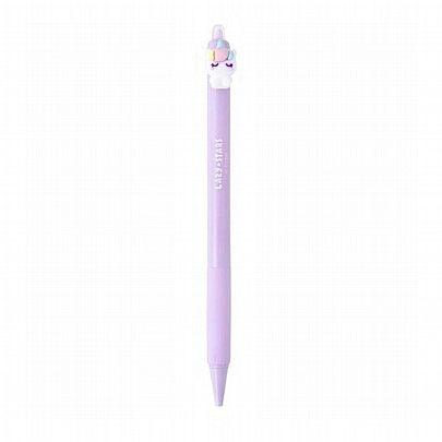 Στυλό που σβήνει με κουμπί Unicorn - Μοβ (0.5mm) - iiGEN