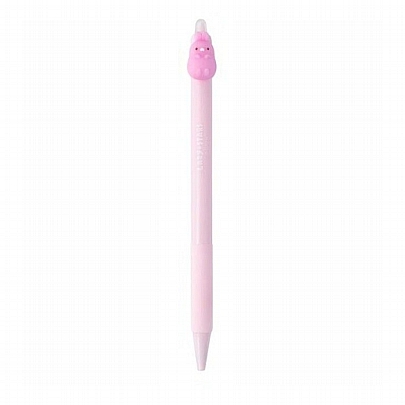 Στυλό που σβήνει με κουμπί Rubbit - Ροζ (0.5mm) - iiGEN