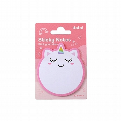 Αυτοκόλλητα Sticky Notes - Unicorn (20χαρτάκια/7.0x7.8εκ.) - iTotal