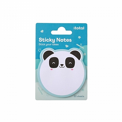 Αυτοκόλλητα Sticky Notes - Panda (20χαρτάκια/7.0x7.8εκ.) - iTotal