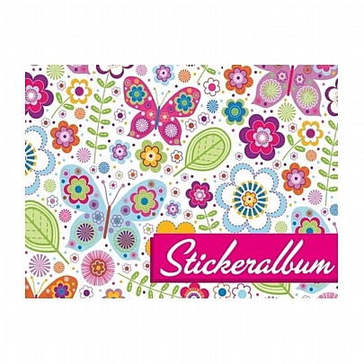Άλμπουμ για αυτοκόλλητα - Flowers (8Φ.) - Bsb