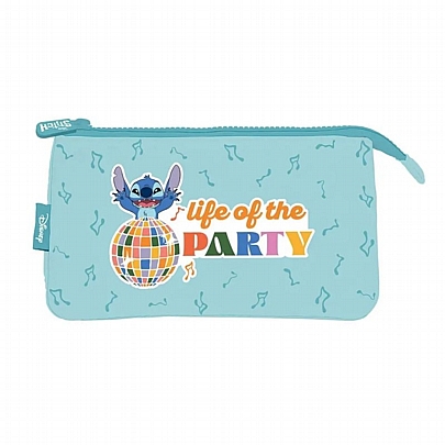 Κασετίνα (3 Θήκες) - Lilo & Stitch Waves - Grupo Erik