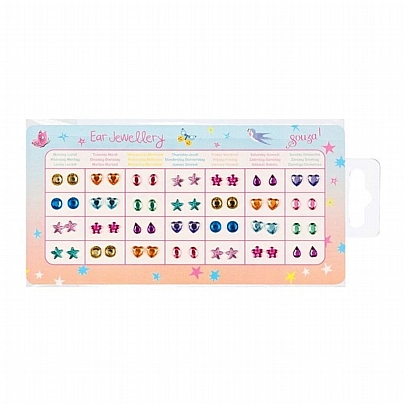 Αυτοκόλλητα Σκουλαρίκια - Bird (28τμχ.) - Souza