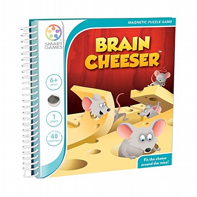 Brain Cheeser (Mαγνητικό ταμπλό/48 Challenges) - Smart Games Brain Cheeser (Mαγνητικό ταμπλό/48 Challenges) - Smart Games