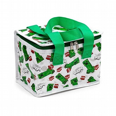 Cool Bag Picnic - Minecraft Creeper & TNT - Puckator
