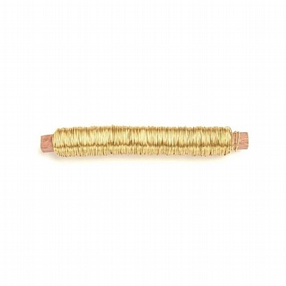 Μεταλλικό Σύρμα Καλλιτεχνίας - Χρυσό (0.5mmx50m) - Glorex