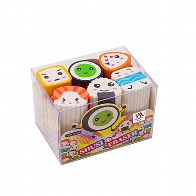 Σετ σβήστρες - Shusi (6τμχ.) - Qihao