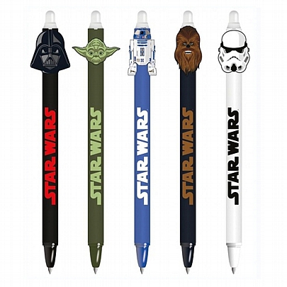 Στυλό που σβήνει με κουμπί Star Wars - Μπλε (0.7mm) - Pyramid
