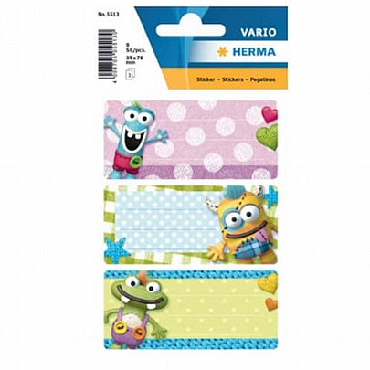 Αυτοκόλλητες ετικέτες - Little Monster (9τμχ.) - Herma