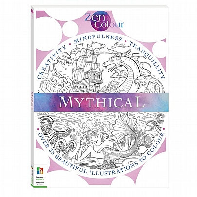 Zen Colour: Mythical (Βιβλίο ζωγραφικής)