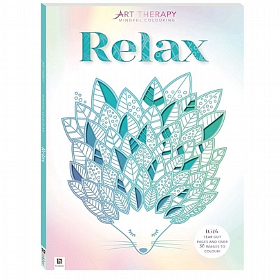 Art Therapy Mindful Colouring: Relax (Βιβλίο ζωγραφικής)