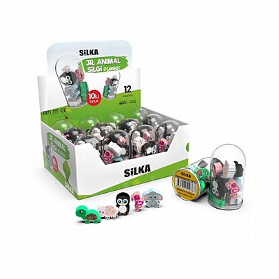 Σετ σβήστρες - Animals (10τμχ.) - Silka Silgi