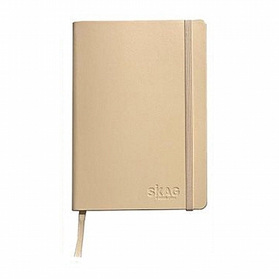 Σημειωματάριο ριγέ με λάστιχο - Εκρου (14x21) - Skag Σημειωματάριο ριγέ με λάστιχο - Εκρου (14x21) - Skag