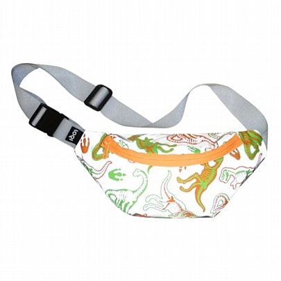 Ανακλαστικό Τσαντάκι μέσης (μπανάνα) - Dinosaur Skeleton - Loqi