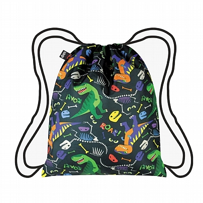 Τσάντα Γυμναστηρίου, Βόλτας από Ανακυκλωμένο Υλικό - Dinosaur Roar - Loqi