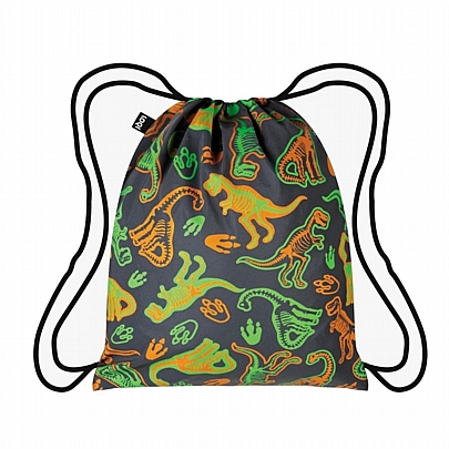 Ανακλαστική Τσάντα Γυμναστηρίου, Βόλτας - Dinosaur Skeleton - Loqi