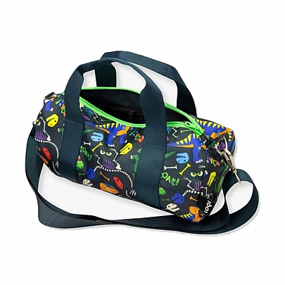 Αδιάβροχη Τσάντα Χειρός & Ώμου από Ανακυκλωμένο Υλικό - Dinosaur Roar - Loqi