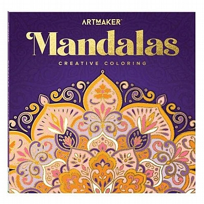 Art Maker Creative Colouring Book: Mandalas (Βιβλίο ζωγραφικής)