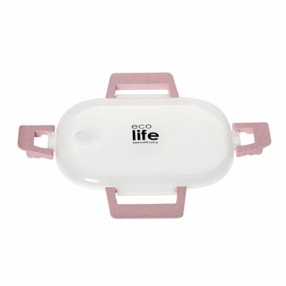 Ανταλλακτικό Καπάκι για φαγητοδοχείο Inox - Light Pink (900ml) - Ecolife