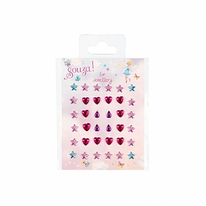 Αυτοκόλλητα Σκουλαρίκια - Fairy (36τμχ.) - Souza