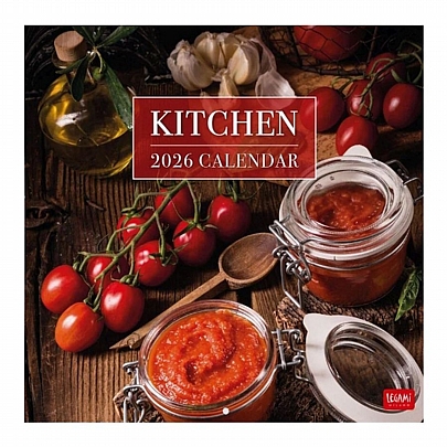 Μηνιαίο Ημερολόγιο Τοίχου 2026 - Kitchen (30x29) - Legami