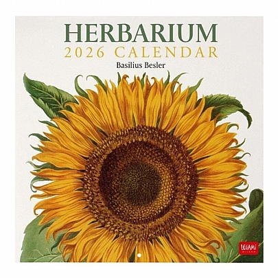 Μηνιαίο Ημερολόγιο Τοίχου 2026 - Herbarium (30x29) - Legami