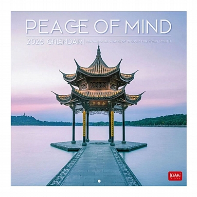 Μηνιαίο Ημερολόγιο Τοίχου 2026 - Peace a Wind (30x29) - Legami