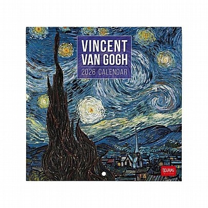 Μηνιαίο Ημερολόγιο Τοίχου 2026 - Vincent Van Gogh (18x18) - Legami Μηνιαίο Ημερολόγιο Τοίχου 2026 - Vincent Van Gogh (18x18) - Legami