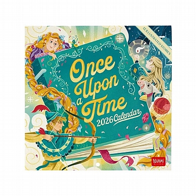 Μηνιαίο Ημερολόγιο Τοίχου 2026 - Once Upon A Time (18x18) - Legami