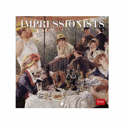 Μηνιαίο Ημερολόγιο Τοίχου 2026 - Impressionists (18x18) - Legami