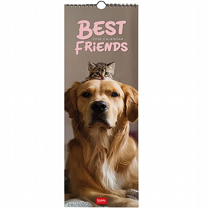 Μηνιαίο Ημερολόγιο Τοίχου 2026 - Best Friends (16x49) - Legami