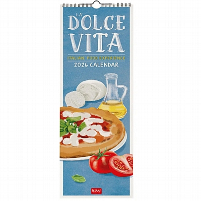 Μηνιαίο Ημερολόγιο Τοίχου 2026 - La Dolce Vita (16x49) - Legami