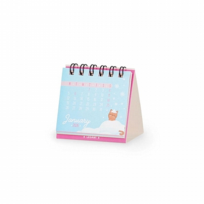 Micro Μηναίο Ημερολόγιο Επιτραπέζιο 2026 - Kitty (5.8x5.3) - Legami