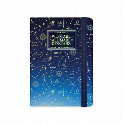 Εβδομαδιαίο Ημερολόγιο με λάστιχο 2026 - Stars (12x18) - Legami Εβδομαδιαίο Ημερολόγιο με λάστιχο 2026 - Stars (12x18) - Legami