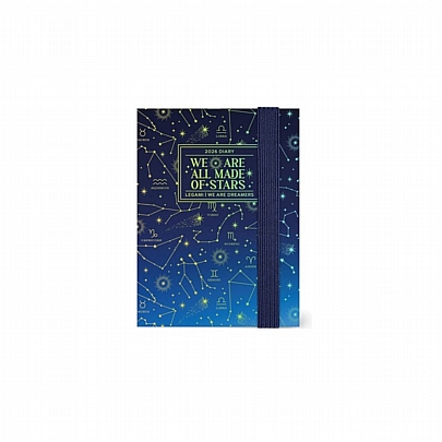 Mini Εβδομαδιαίο Ημερολόγιο με λάστιχο 2026 - Stars (8x11) - Legami Mini Εβδομαδιαίο Ημερολόγιο με λάστιχο 2026 - Stars (8x11) - Legami