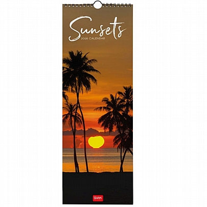Μηνιαίο Ημερολόγιο Τοίχου 2026 - Sunsets (16x49) - Legami