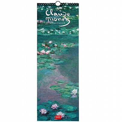 Μηνιαίο Ημερολόγιο Τοίχου 2026 - Claude Monet (16x49) - Legami