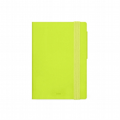Εβδομαδιαίο Ημερολόγιο με λάστιχο 2026 - Chartreuse (9.5x13) - Legami Εβδομαδιαίο Ημερολόγιο με λάστιχο 2026 - Chartreuse (9.5x13) - Legami