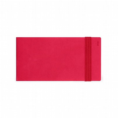 Εβδομαδιαίο Οριζόντιο Ημερολόγιο 13 Μηνών με λάστιχο 2026 - Cherry Bomb (8x14) - Legami