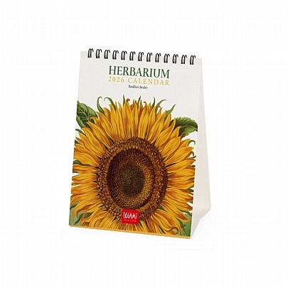 Μηνιαίο Επιτραπέζιο Ημερολόγιο 2026 Σπιράλ - Herbarium (12x14.5) - Legami